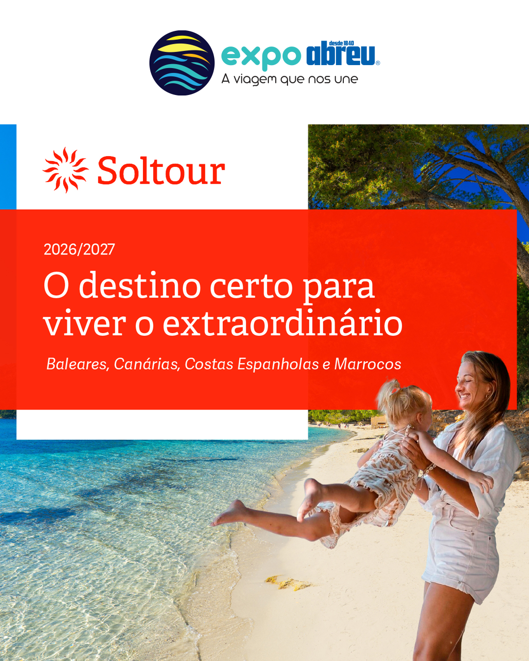 Agência Abreu Facebook ad: Reserve já!