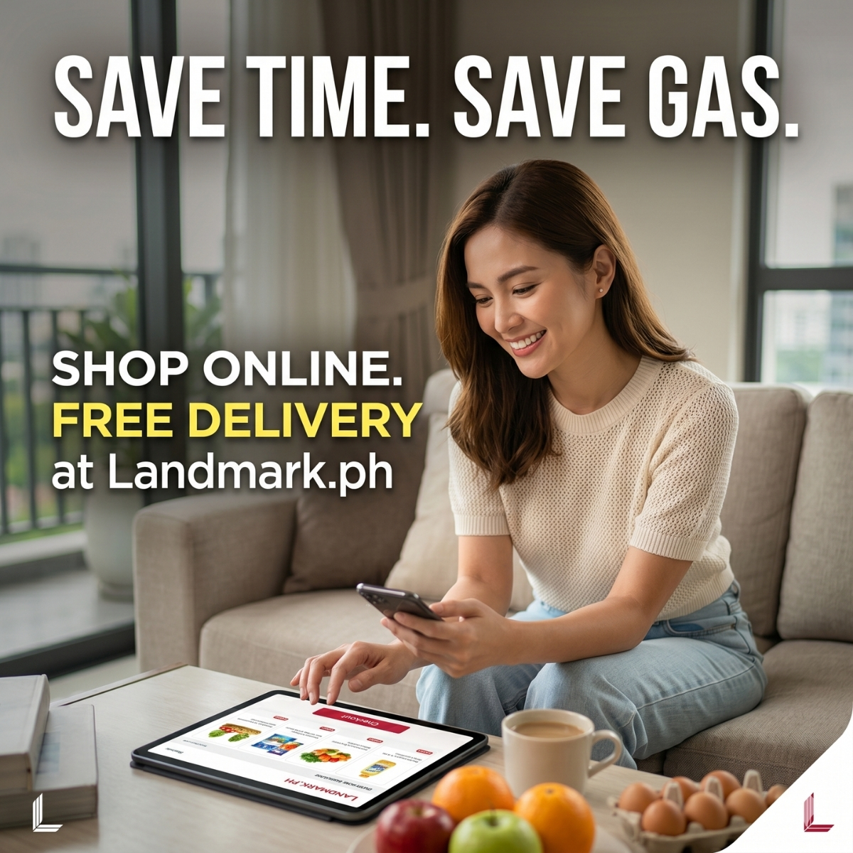 Landmark Supermarket Facebook ad
