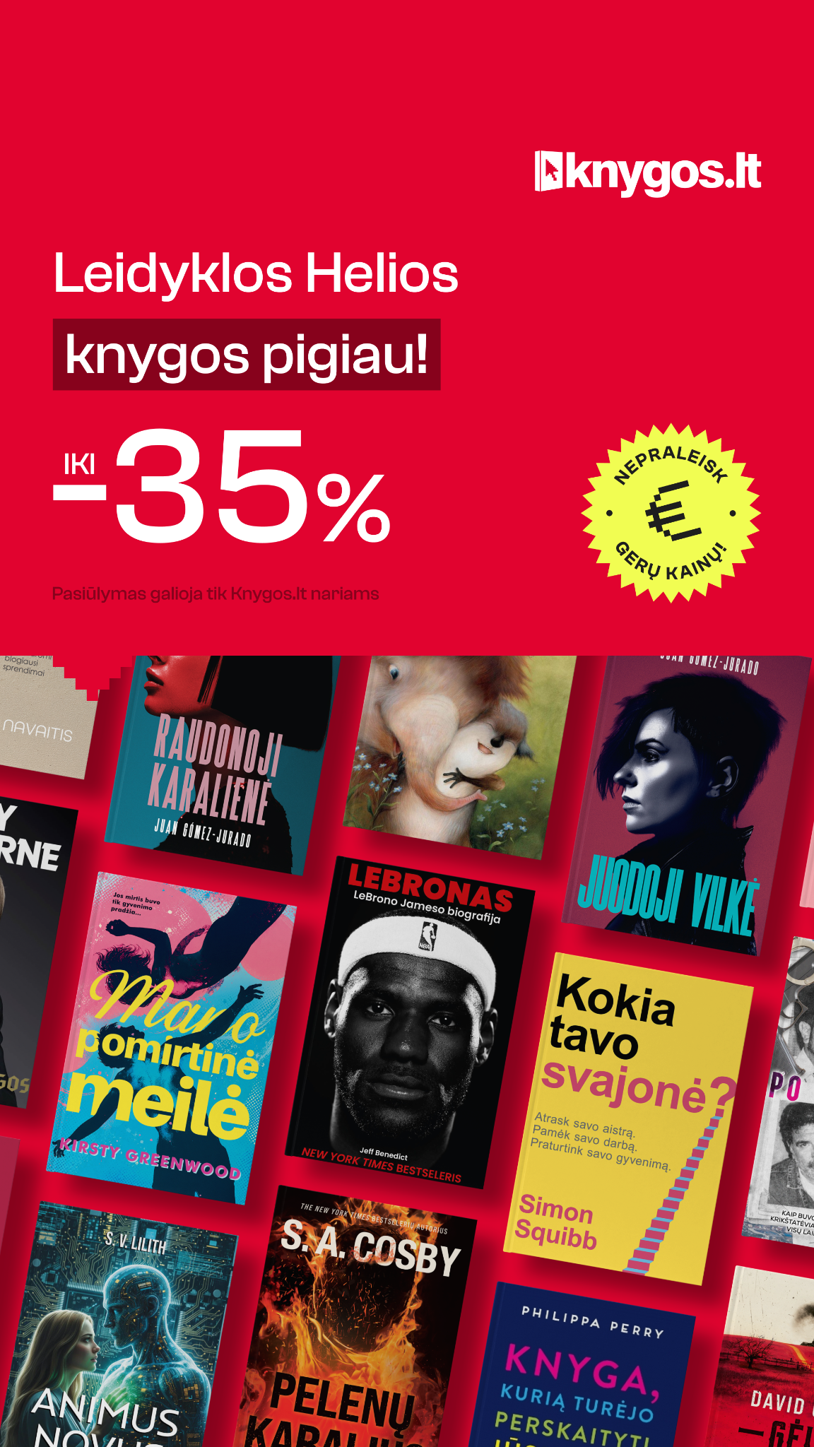 knygos.lt Facebook ad