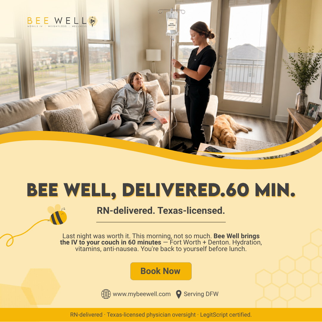 Bee Well Facebook ad from Jul 6, 2026