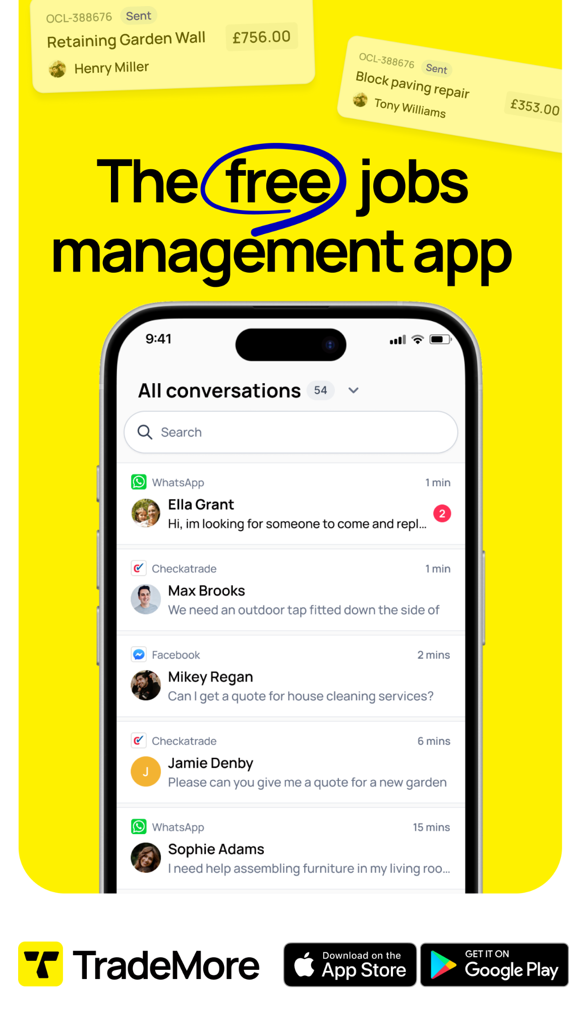 TradeMore Facebook ad