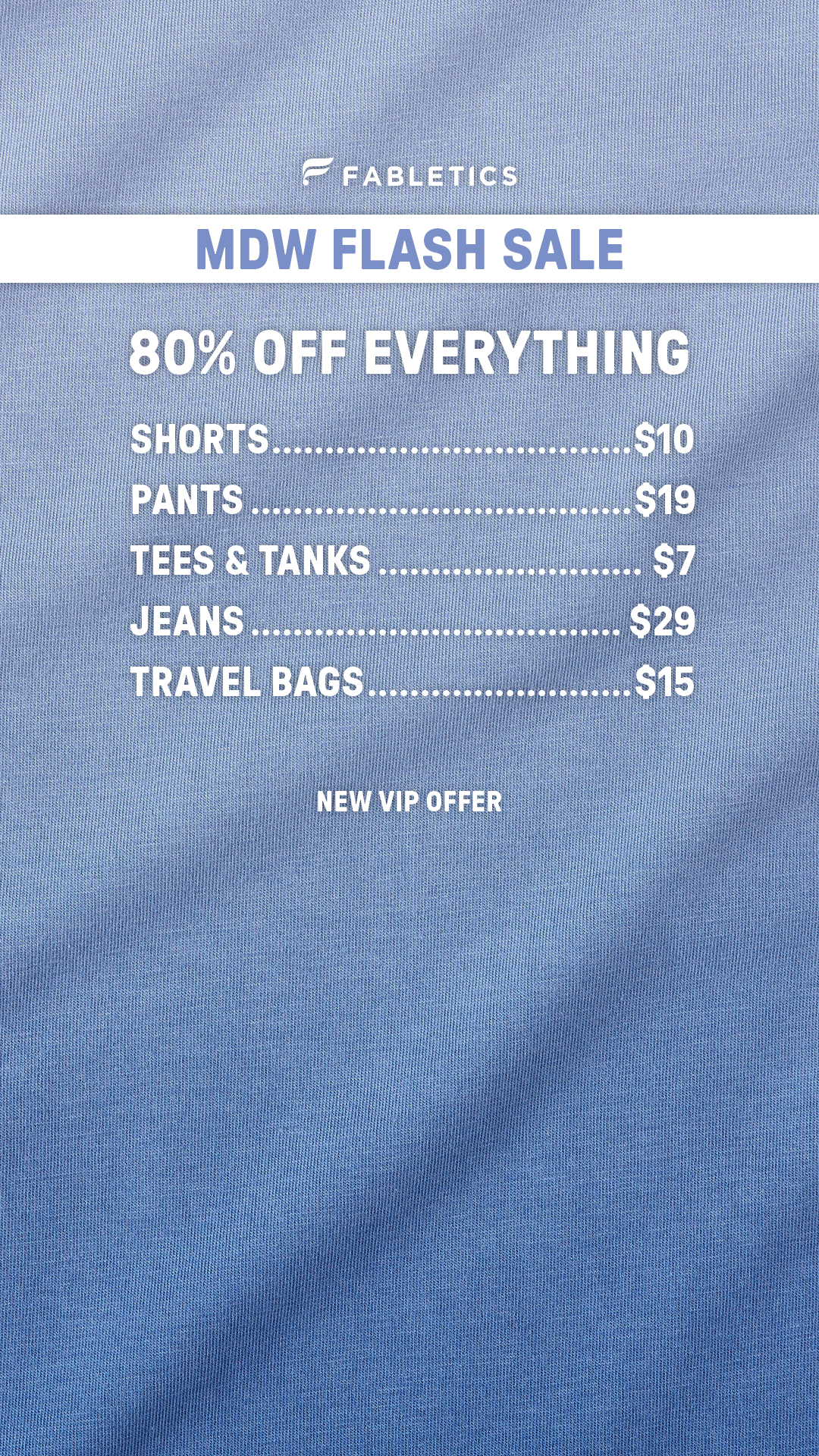 Fabletics Men Facebook ad
