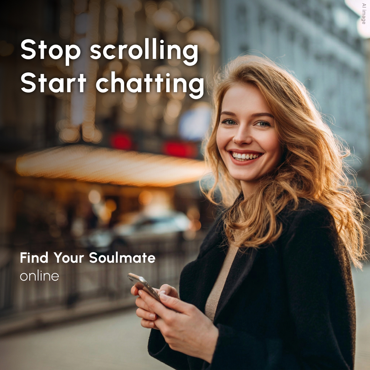 Date Universe Facebook ad: Lesbian chats for women 60+