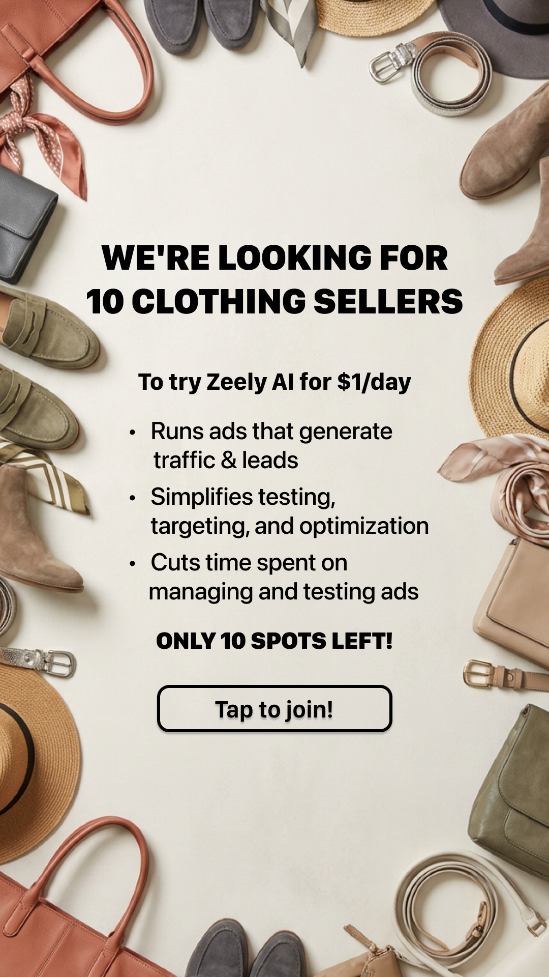 Zeely Facebook ad