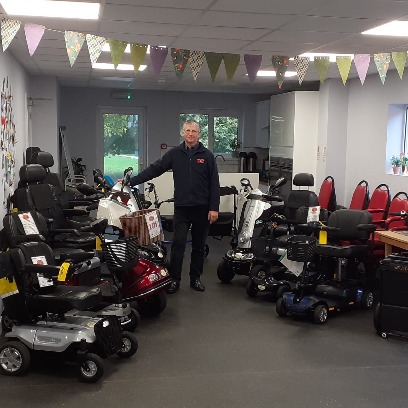 Safe Hands Mobility Centres Ltd Facebook ad: We have a huge selection of excellent quality…
