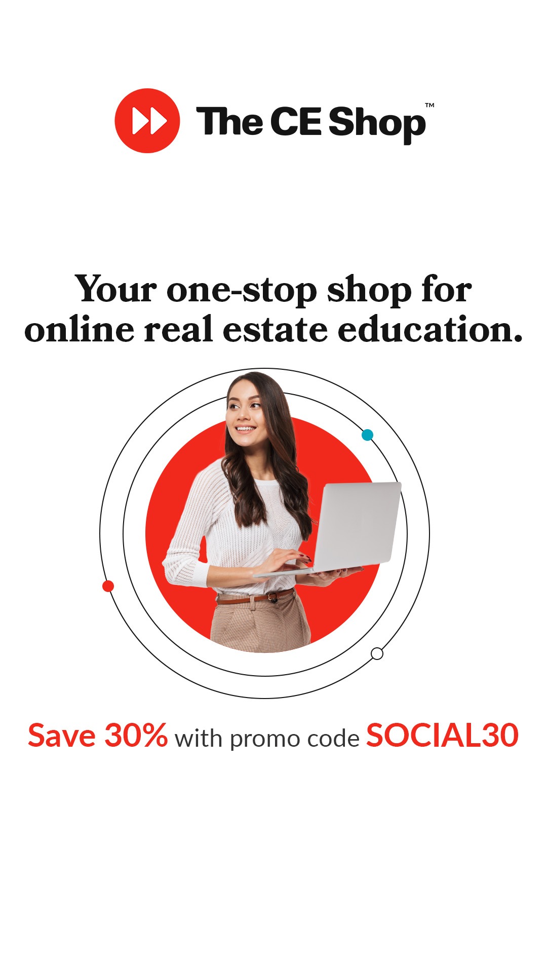 The CE Shop Facebook ad