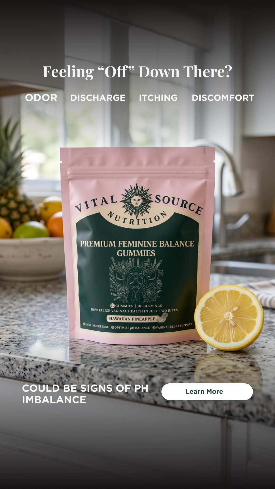 Vital Source Nutrition Facebook ad