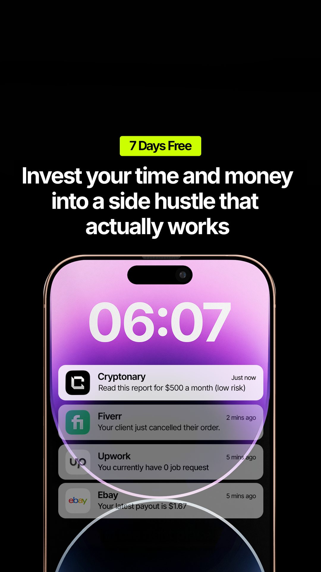 Cryptonary Facebook ad