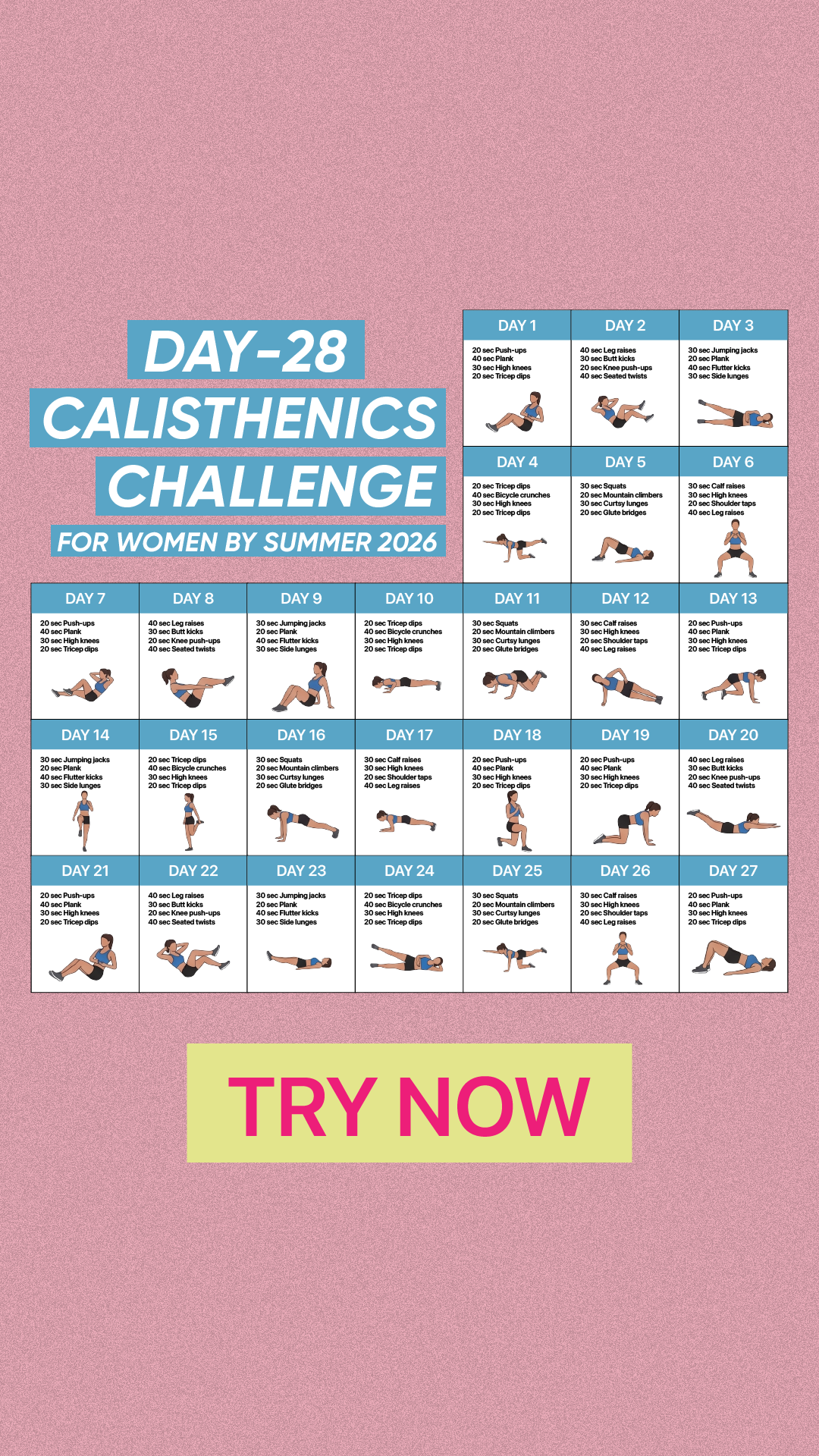 28 Day Challenge Facebook ad