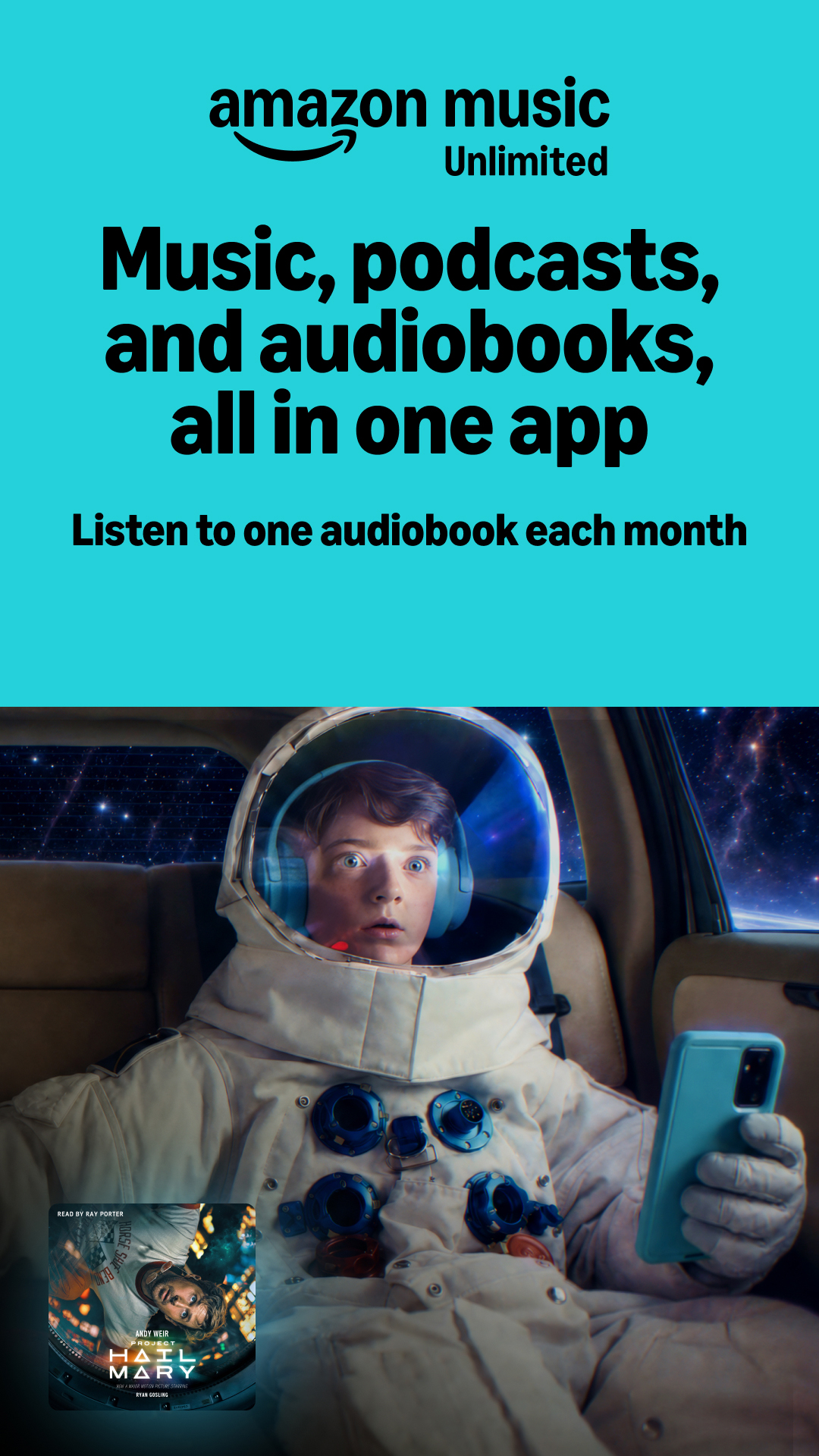 Amazon Music Facebook ad