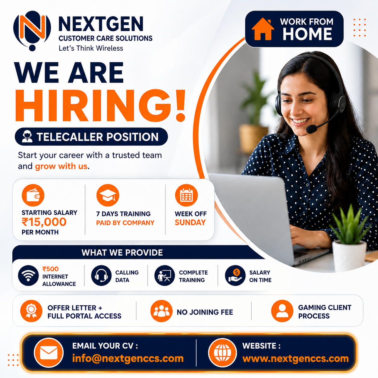 Wf Services Facebook ad: Nextgen Customer Care Center - Expert Support | Nextgen…