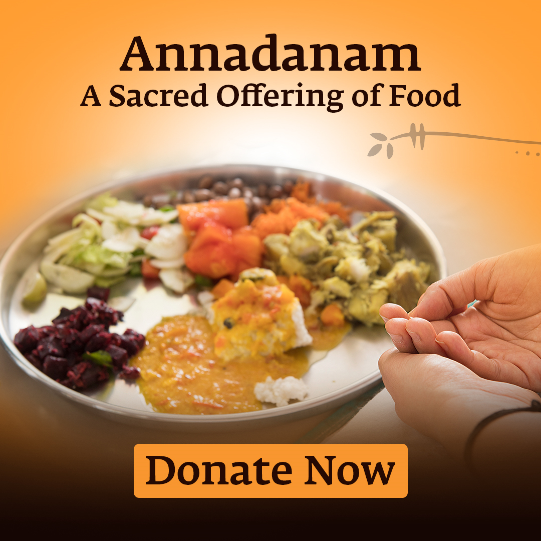 Isha Foundation Facebook ad