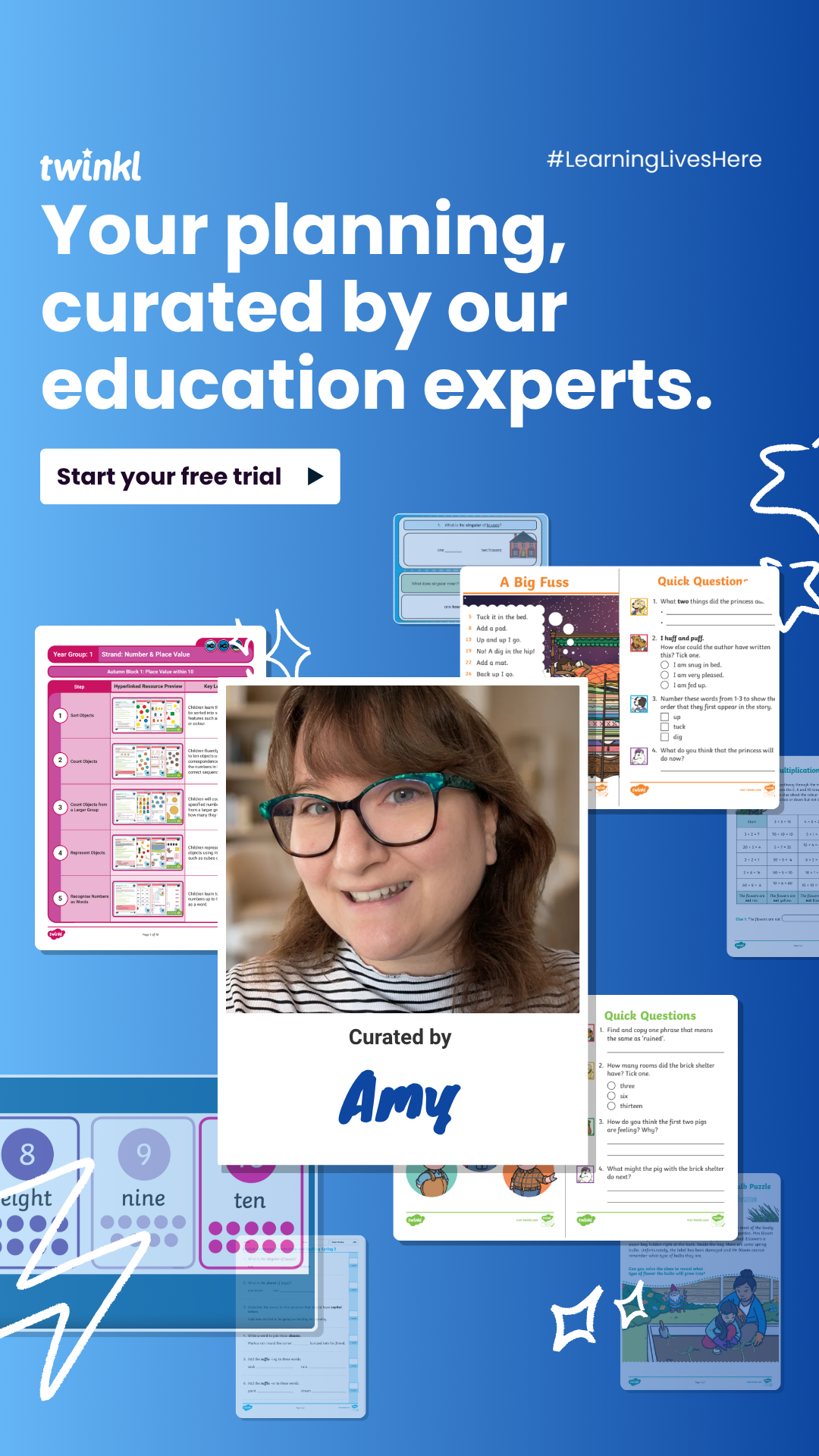 Twinkl Resources Facebook ad