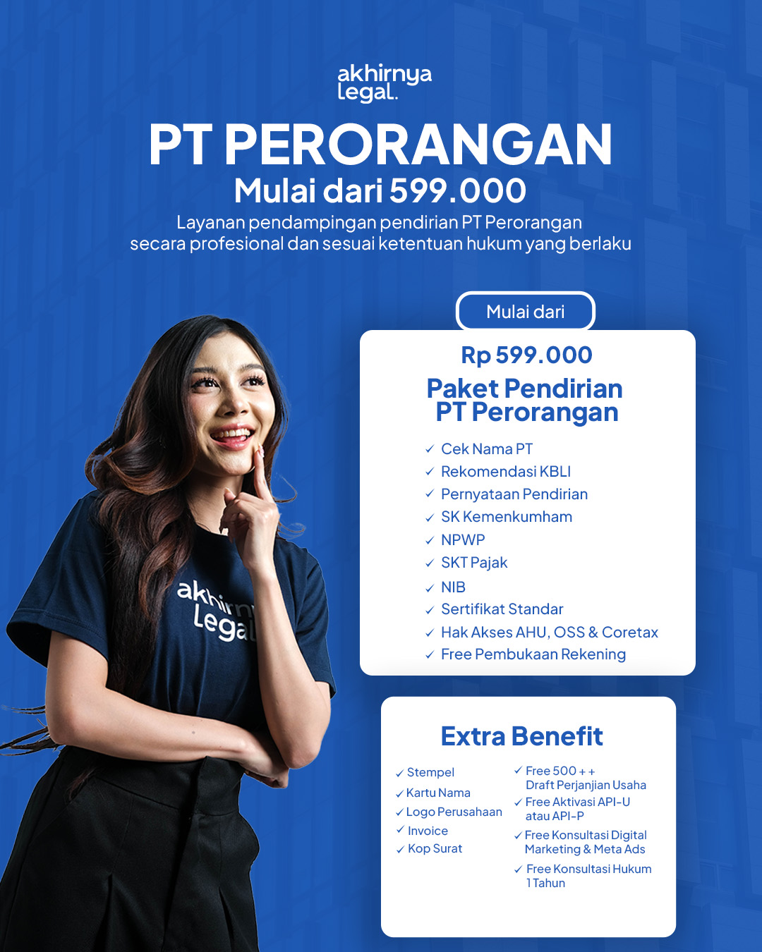Akhirnya Legal Indonesia Facebook ad from Mar 23, 2026