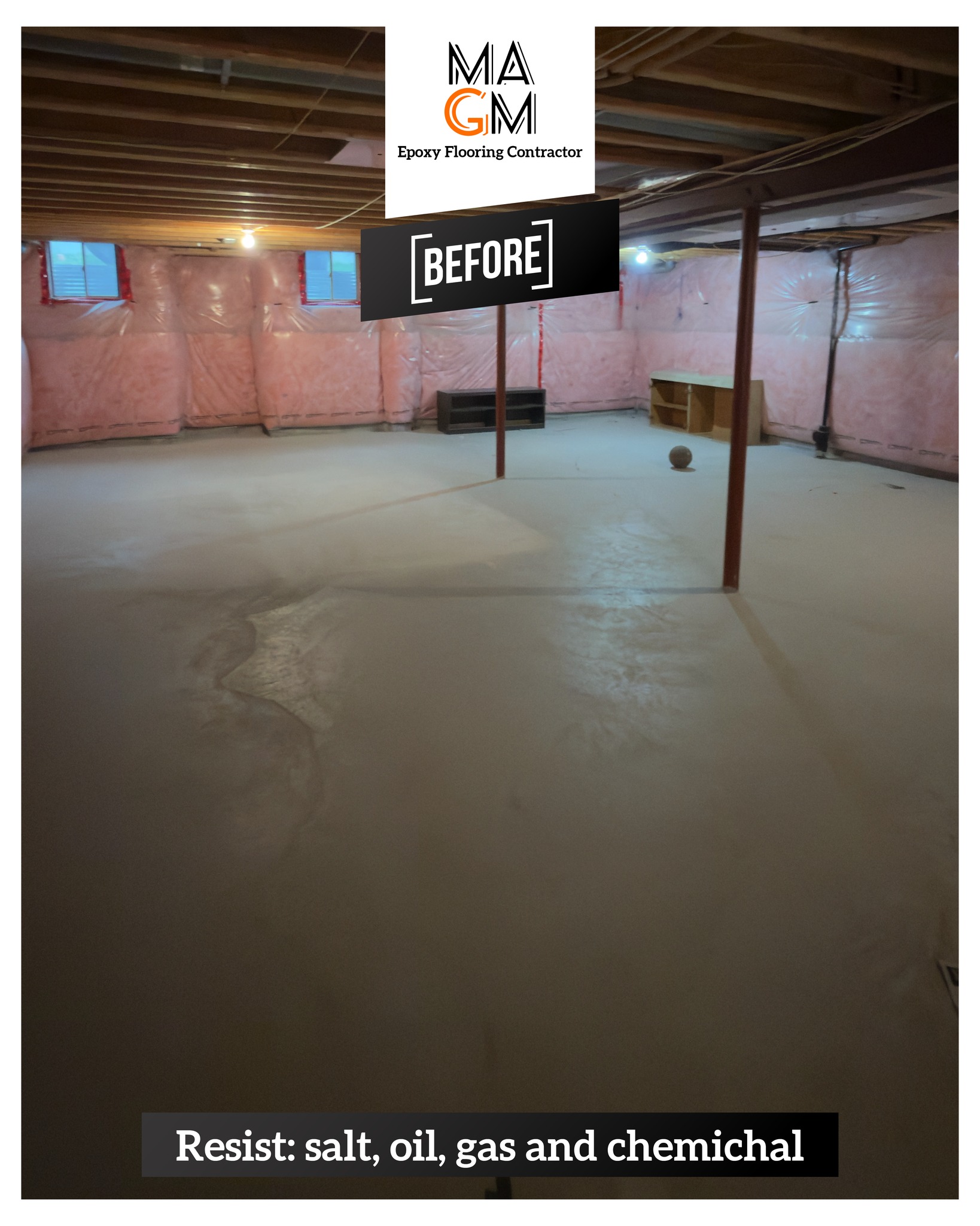 MAGM Epoxy Flooring Facebook ad