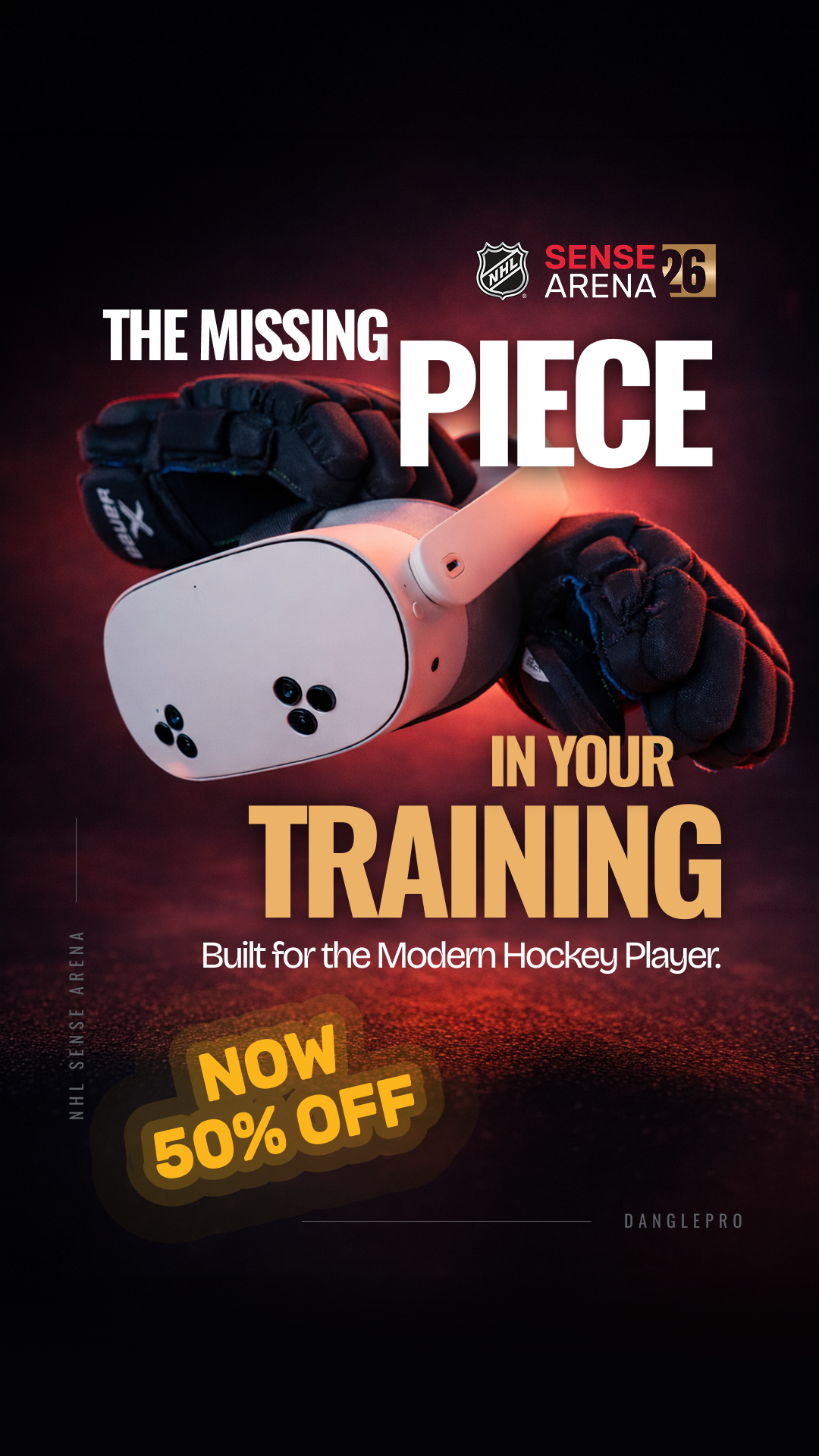 NHL Sense Arena Facebook ad
