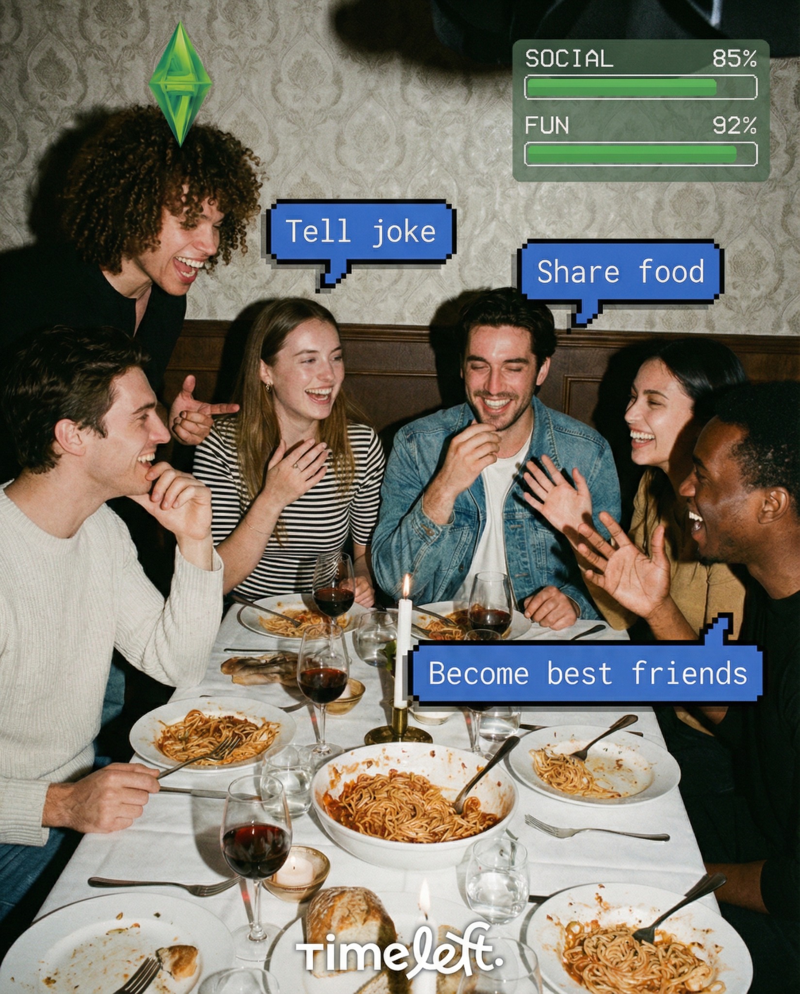 Timeleft Facebook ad