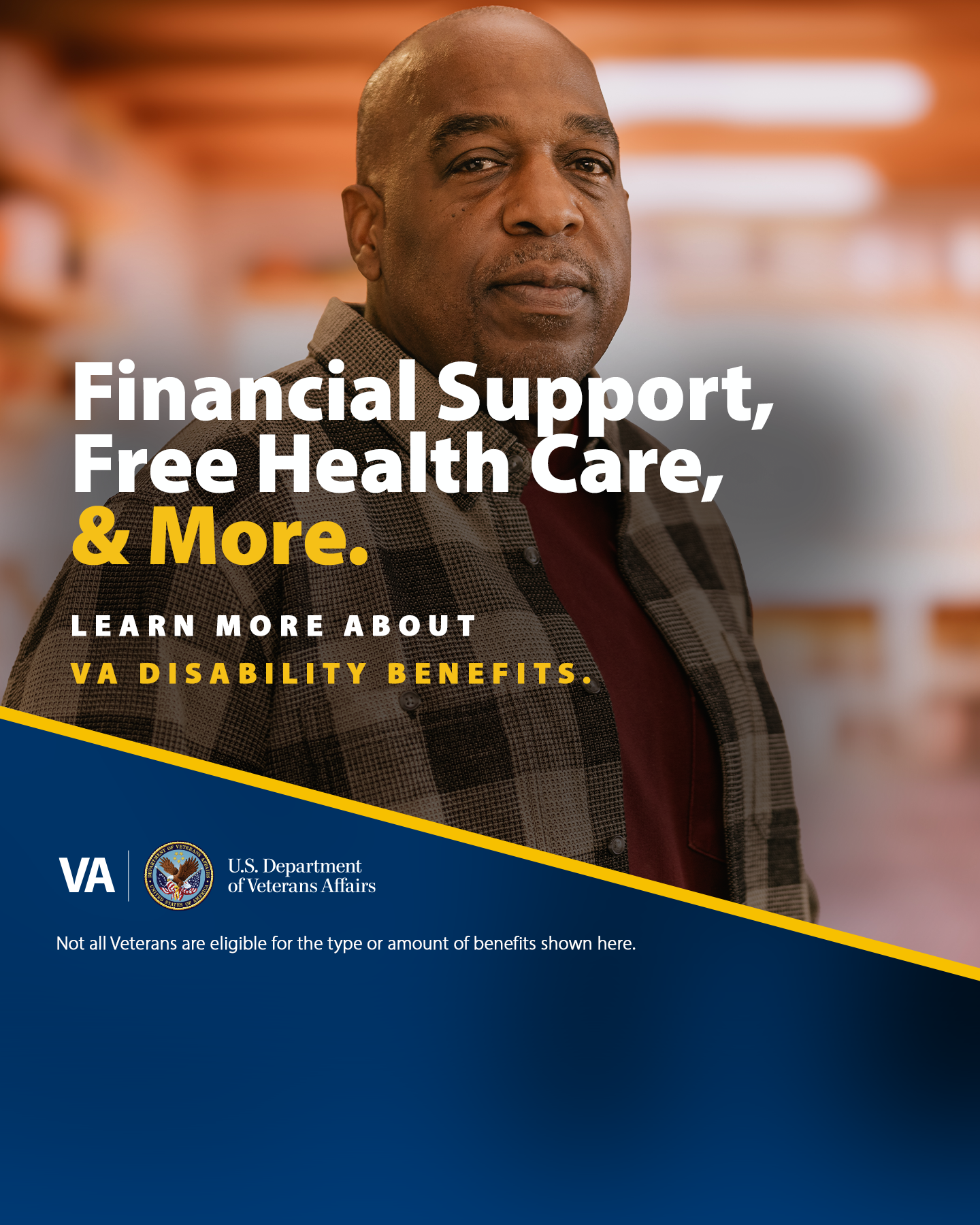 U.S. Department of Veterans Affairs Facebook ad