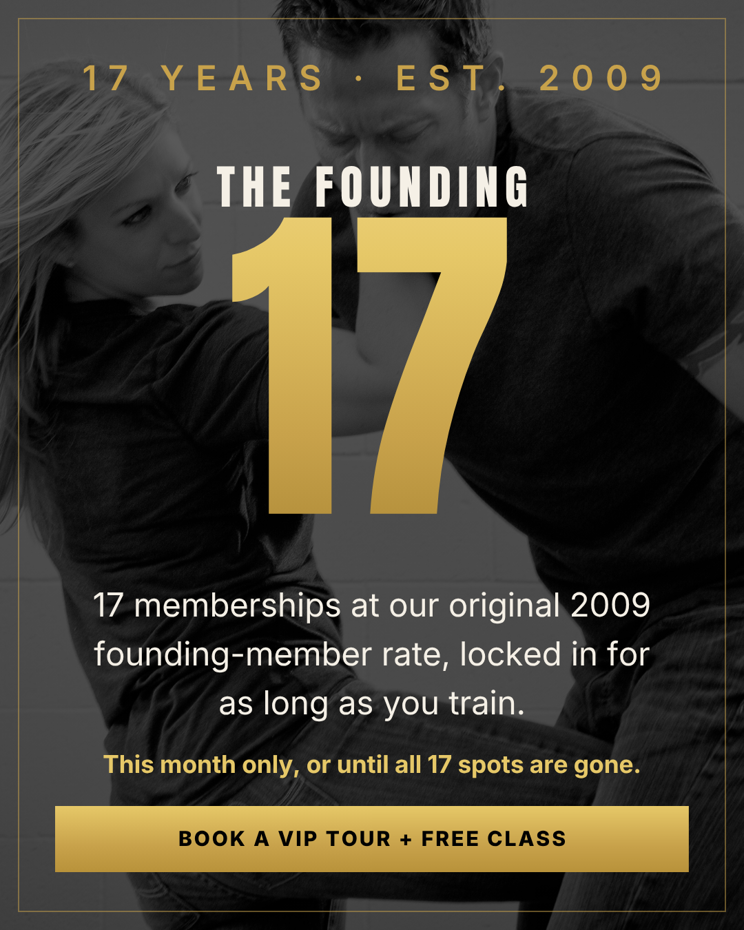 Krav Maga Spokane Facebook ad: Get 2009 Founding Rates >