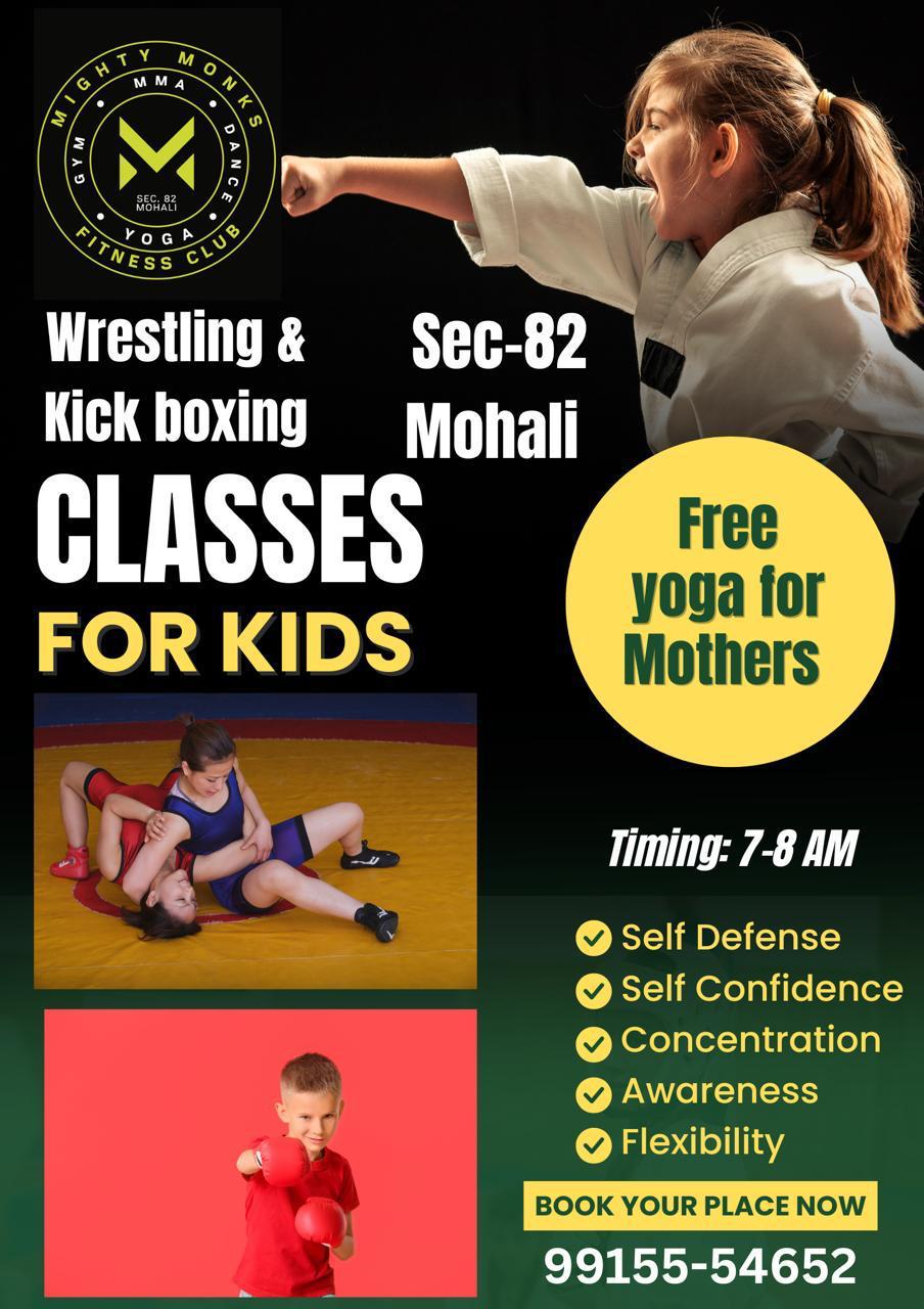 Mighty Monks Fitness Club Facebook ad