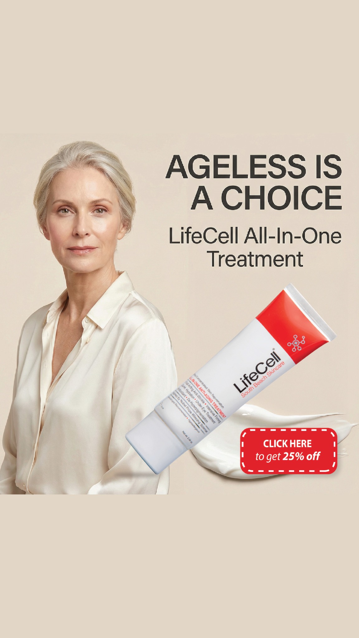 LifeCell Skin Facebook ad