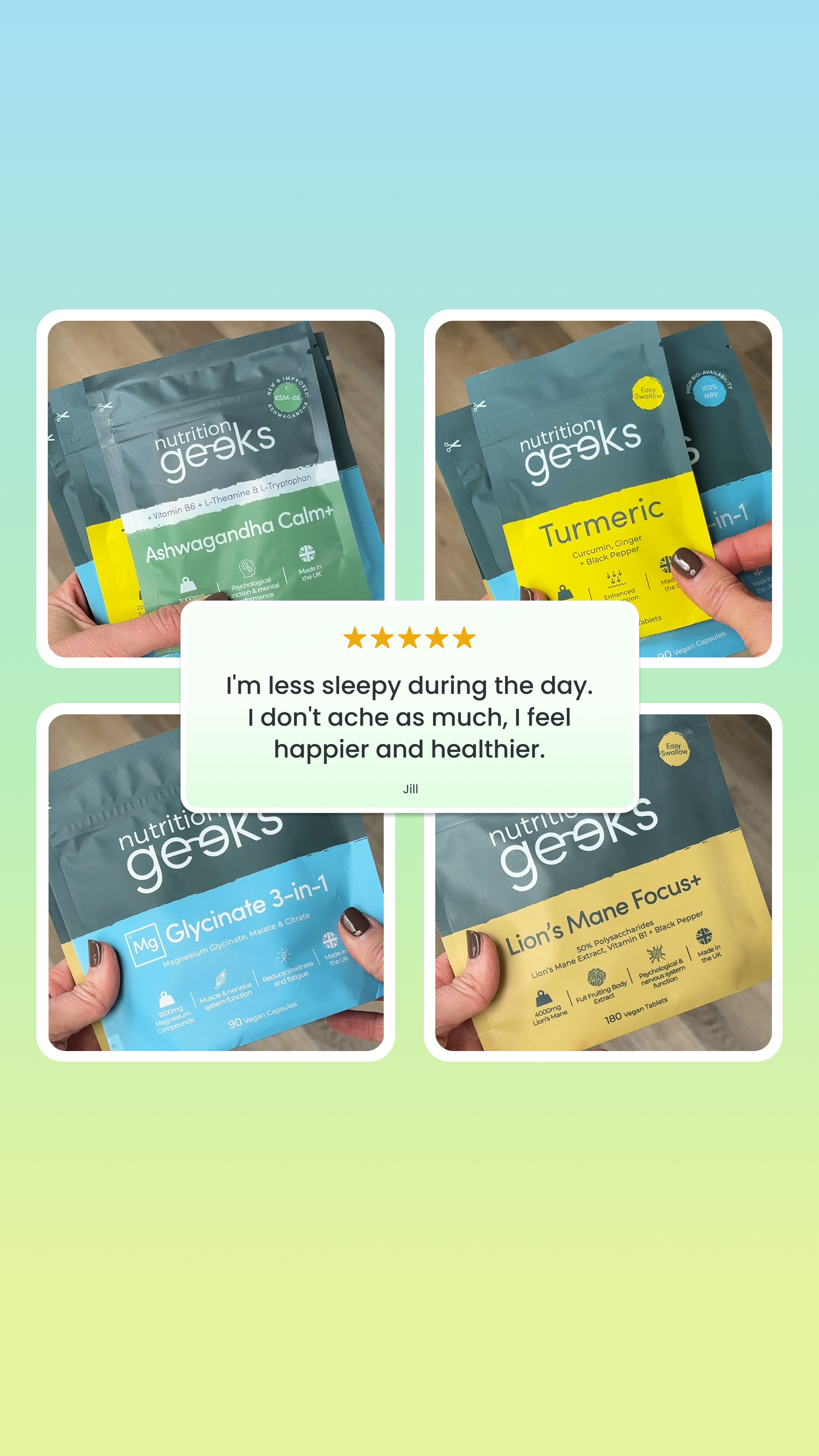 Nutrition Geeks Facebook ad