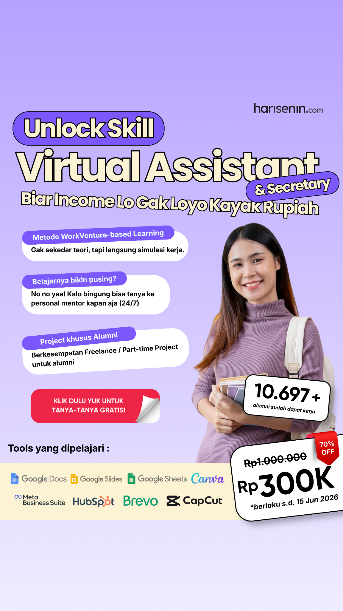 harisenin.com Facebook ad