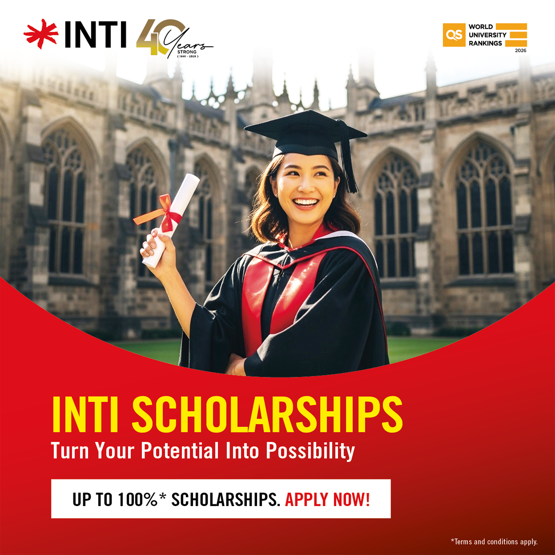 INTI International University & Colleges Facebook ad