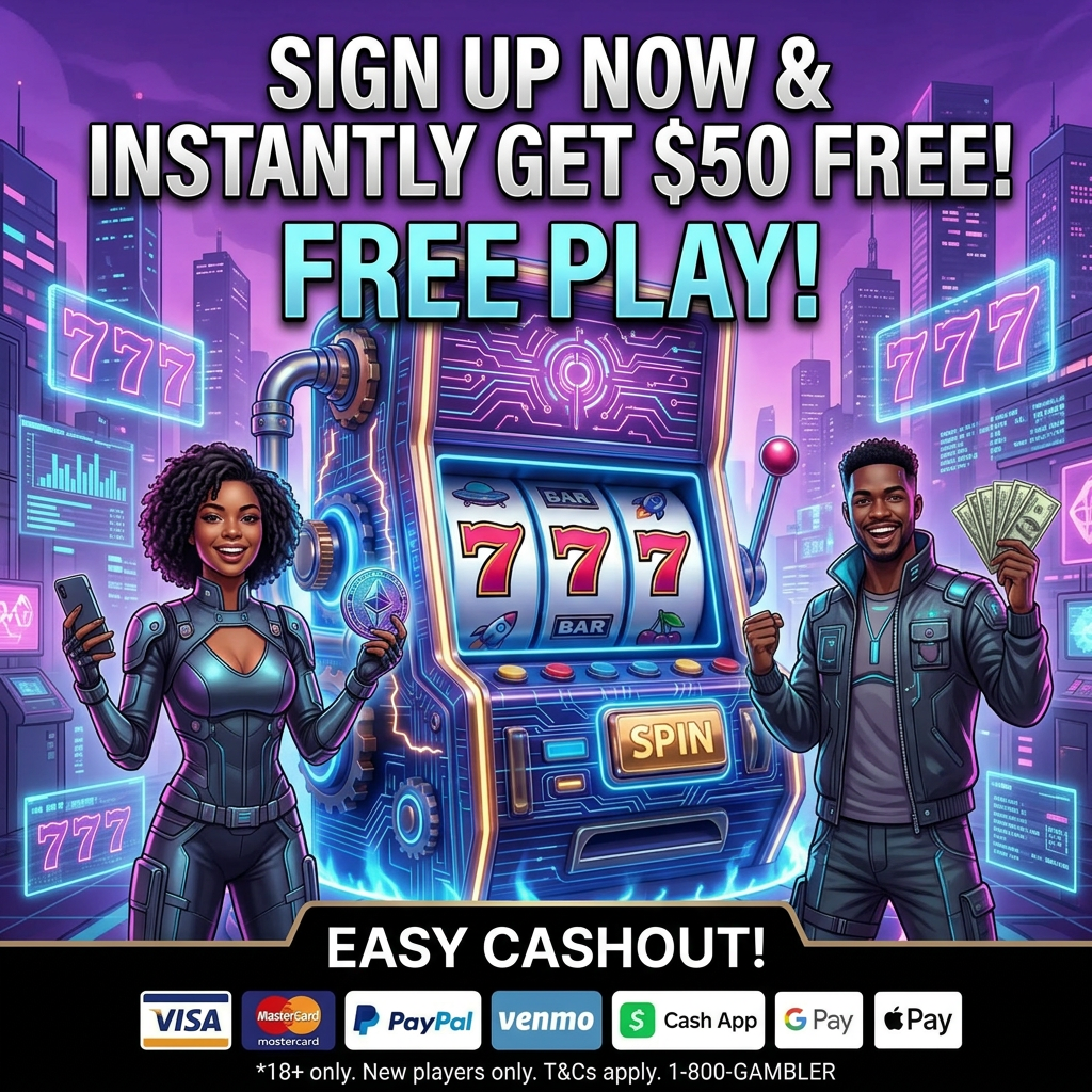 Instant Slots Fortune Facebook ad: Earn $124 in 8 minutes