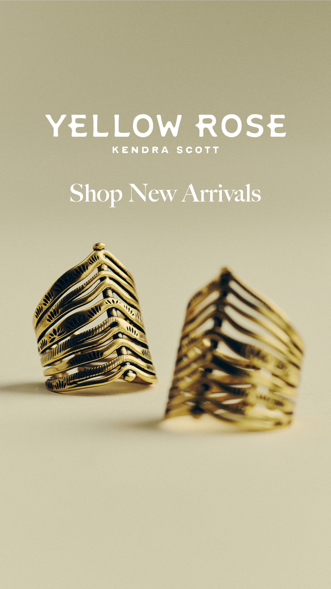 Yellow Rose by Kendra Scott Facebook ad: Discover the Collection