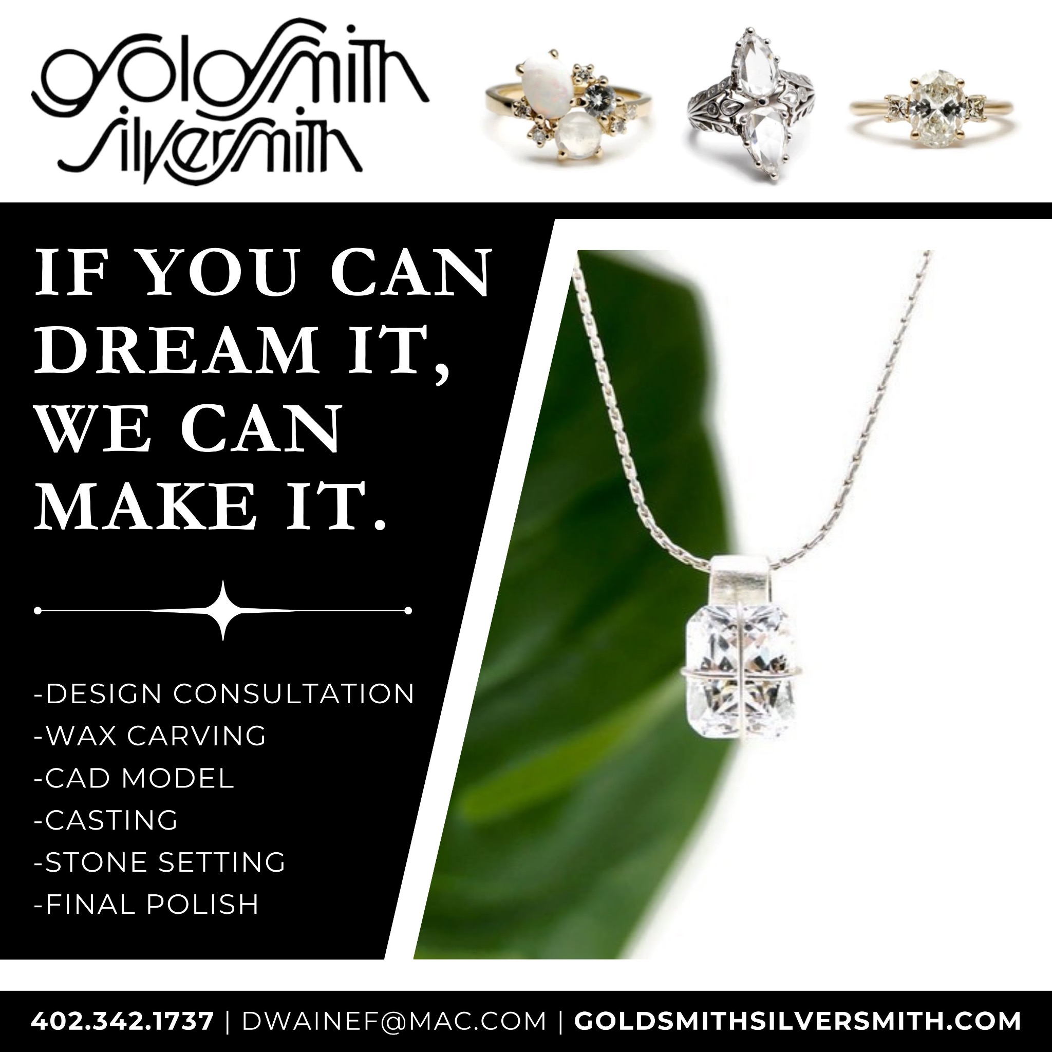 Goldsmith Silversmith  Facebook ad