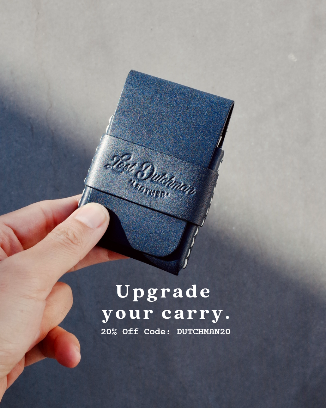 Lost Dutchman Leather Goods Facebook ad