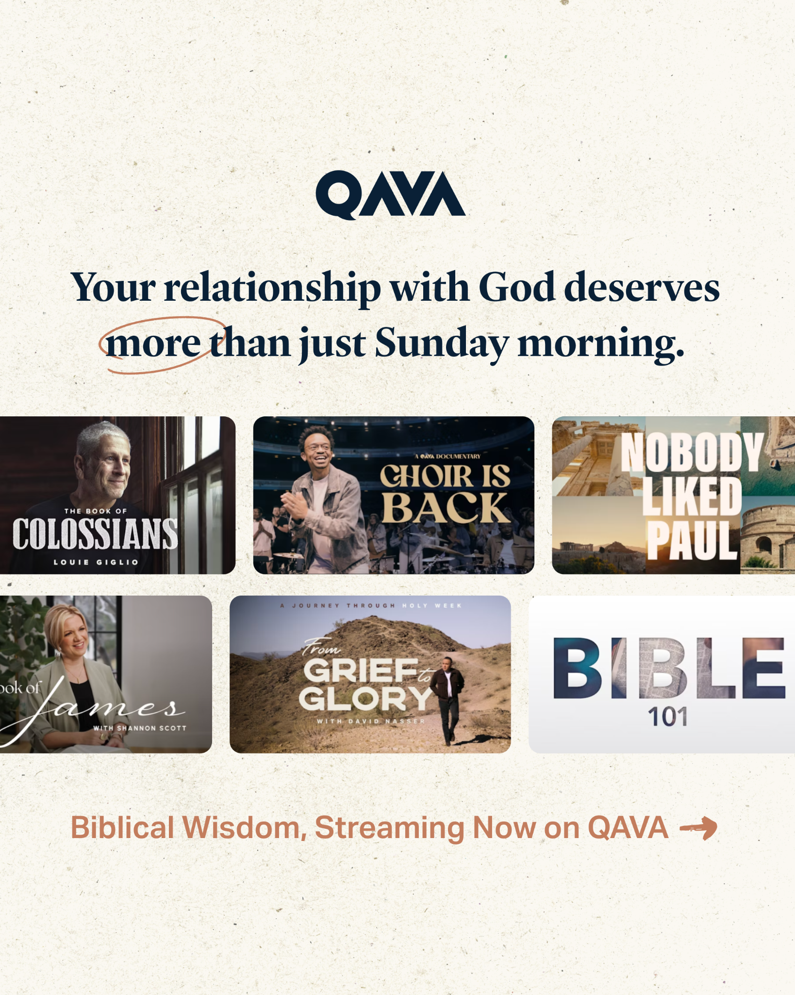 QAVA Facebook ad