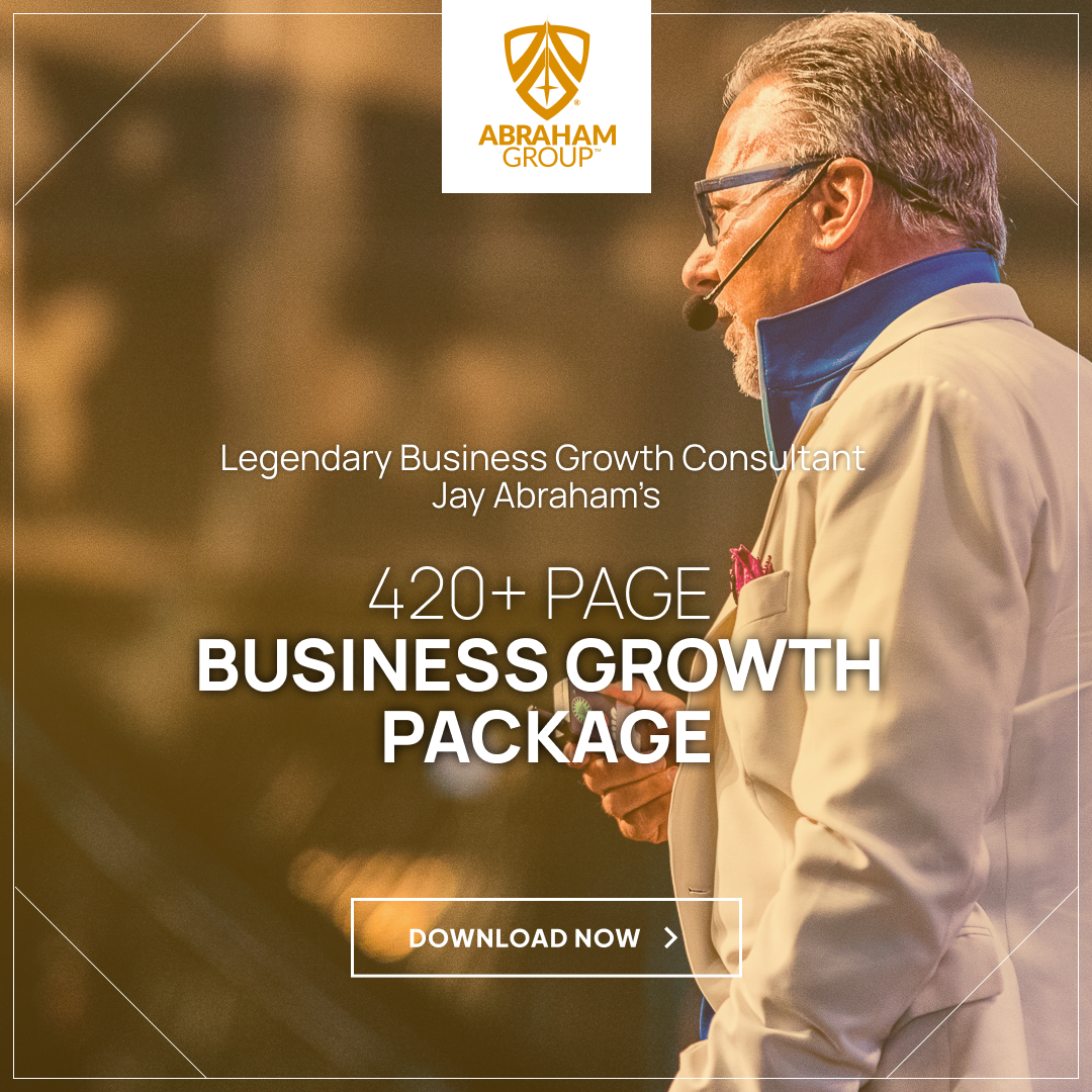 Jay Abraham Facebook ad