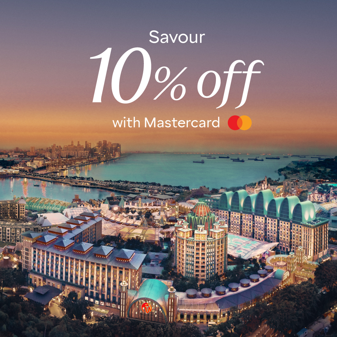 Resorts World Sentosa Facebook ad: Indulge in an epicurean experience at our Signature…