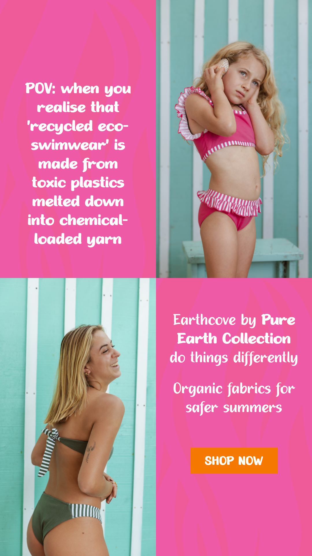 Pure Earth Collection - Non-Toxic Family Lifestyle Brand Facebook ad