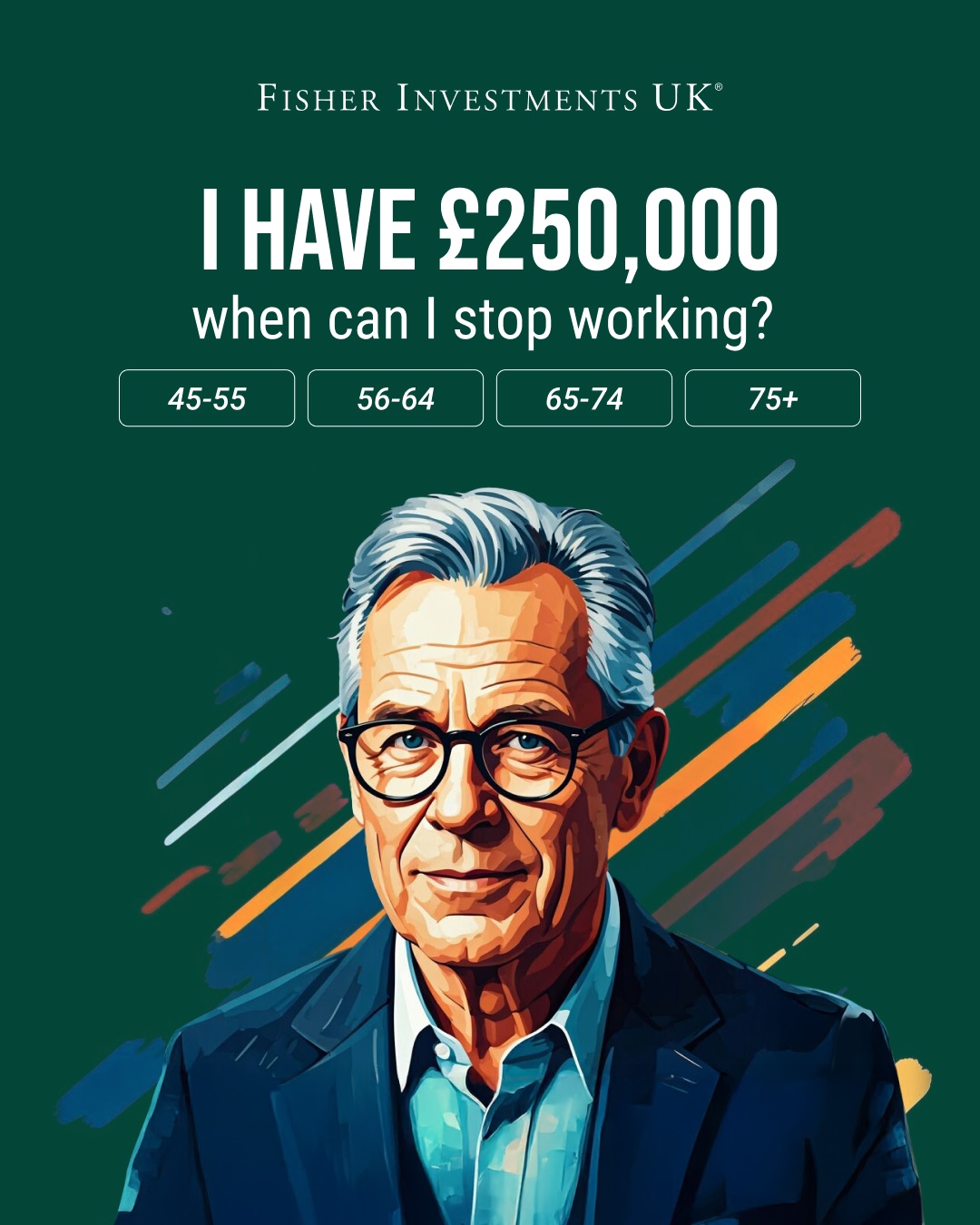 Fisher Investments UK Facebook ad