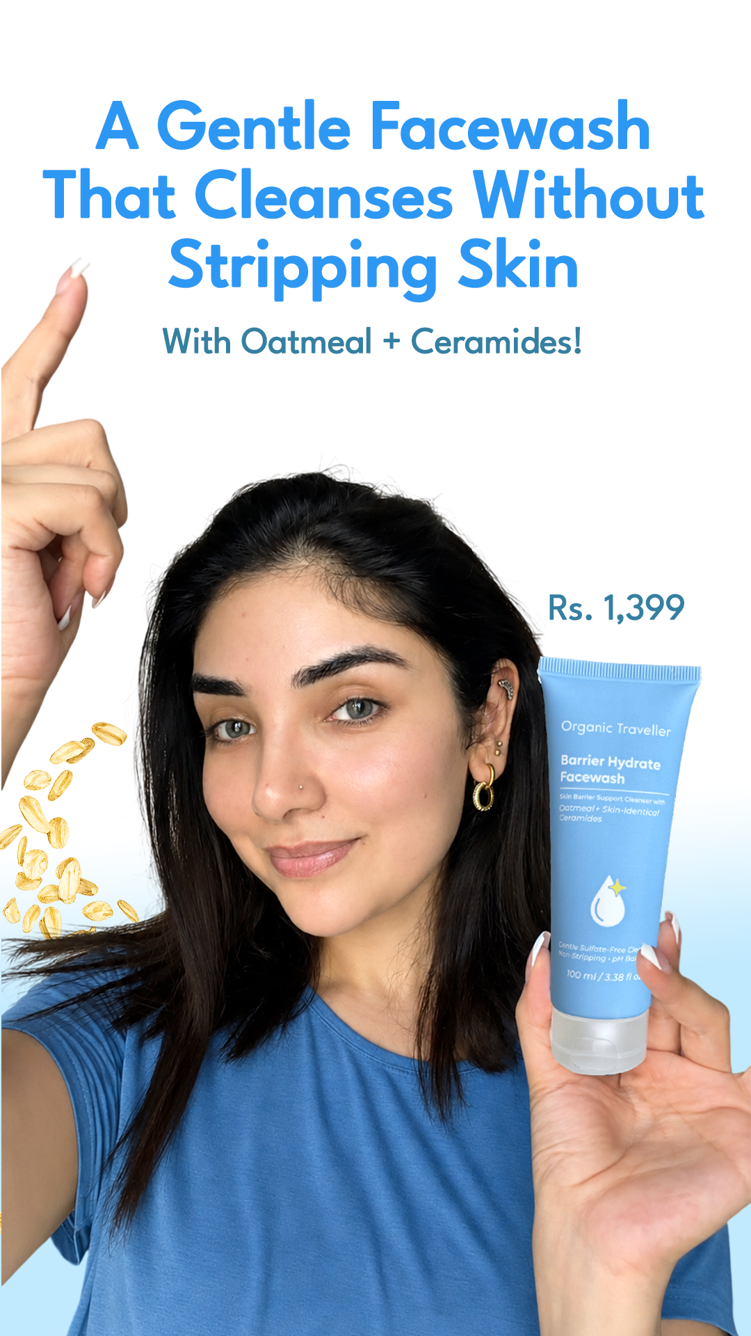 Organic Traveller - Skincare Facebook ad