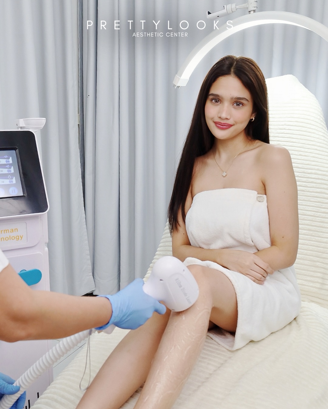 Prettylooks Facebook ad: soft skin stays winning