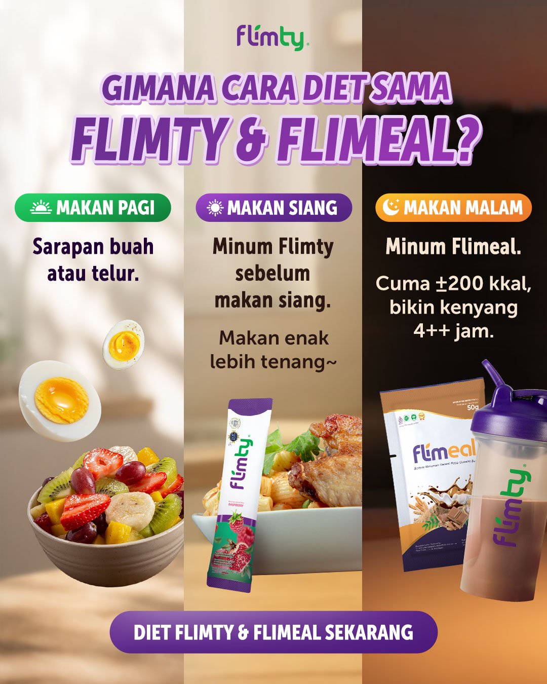 Flimty +Edutainment Facebook ad