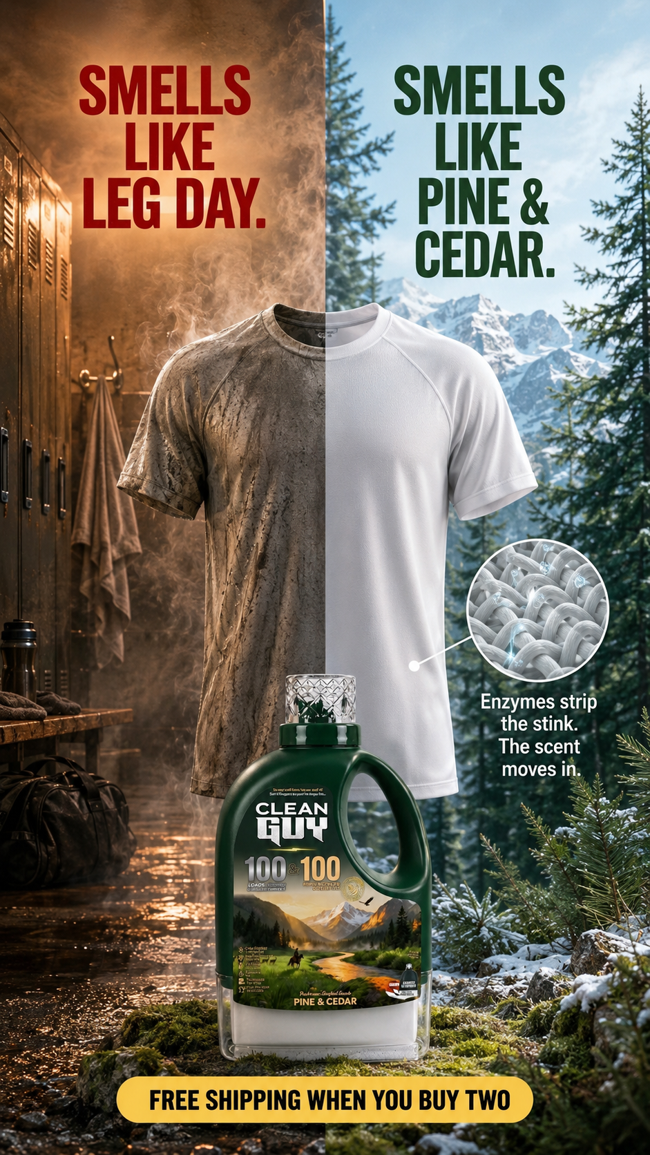 Clean Guy Facebook ad