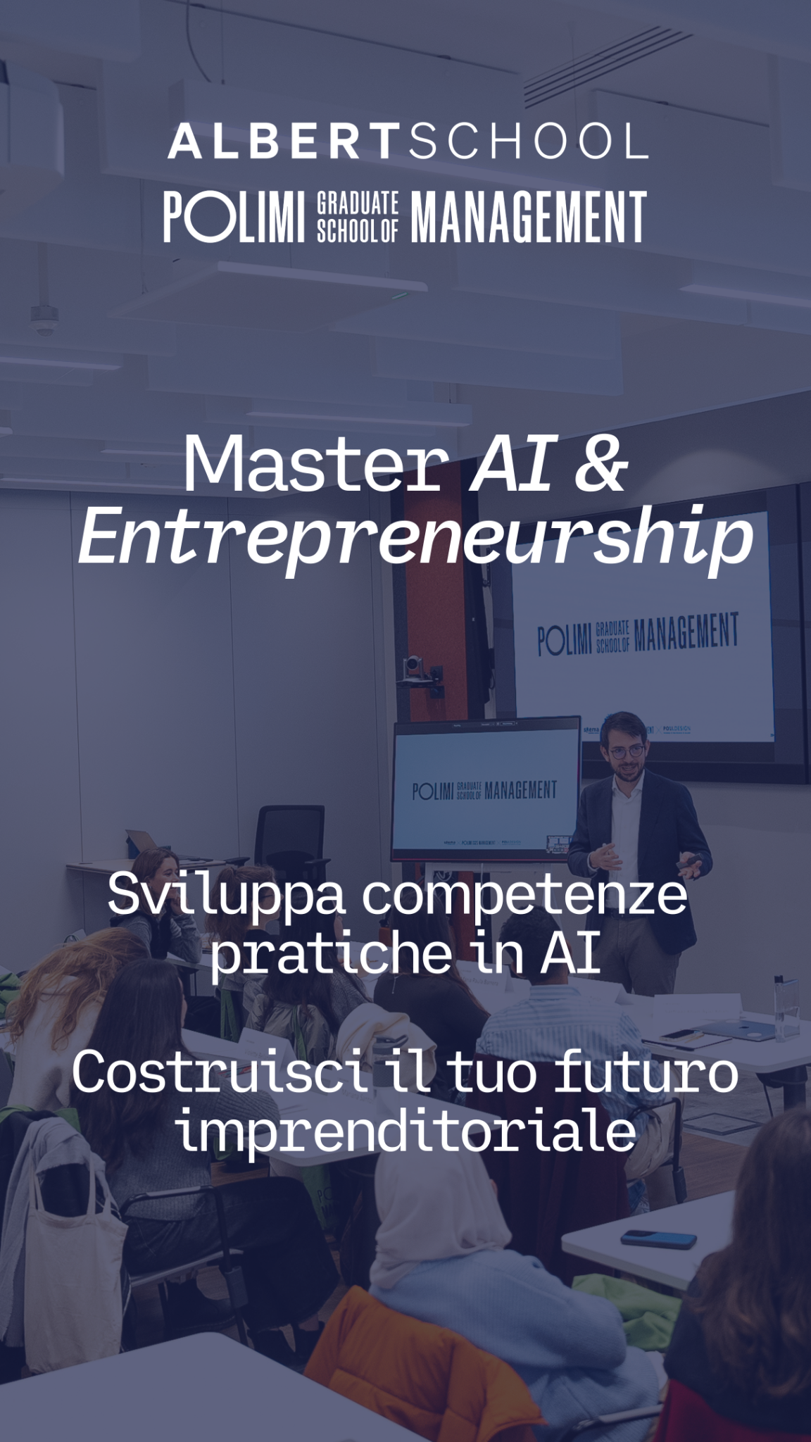 POLIMI Graduate School of Management Facebook ad