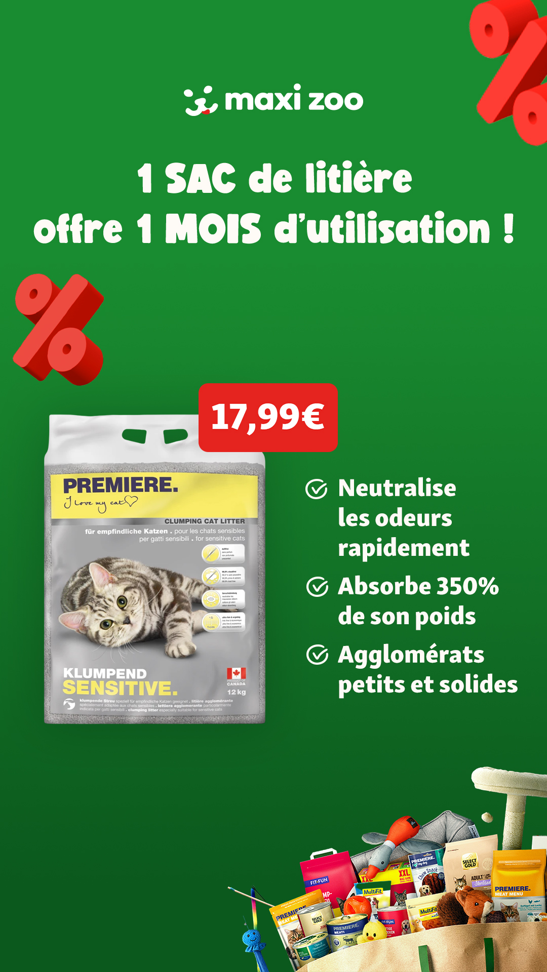 Maxi Zoo France Facebook ad