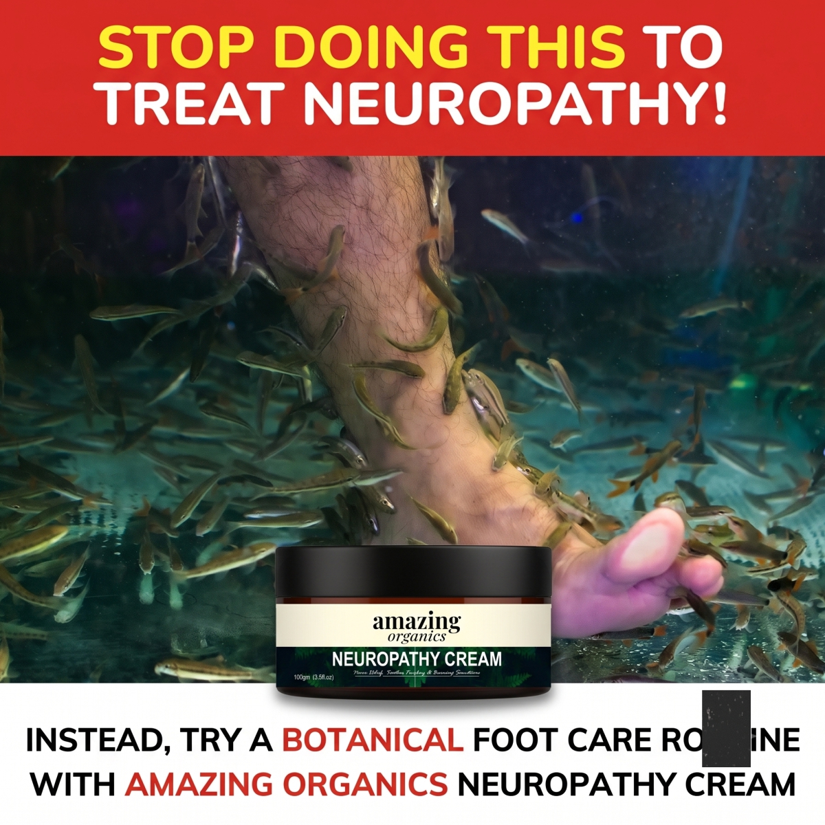 Amazing Organics IN Facebook ad