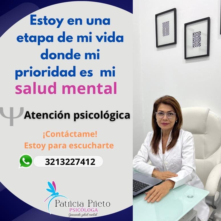 Psicóloga Patricia Prieto Villavicencio Facebook ad: CITA PSICOLOGICA EN VILLAVICENCIO META