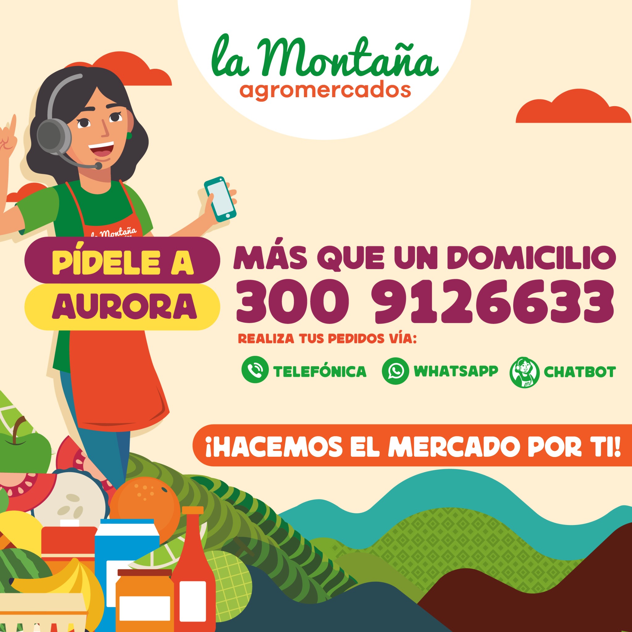 La Montaña Agromercados Facebook ad from Nov 11, 2025