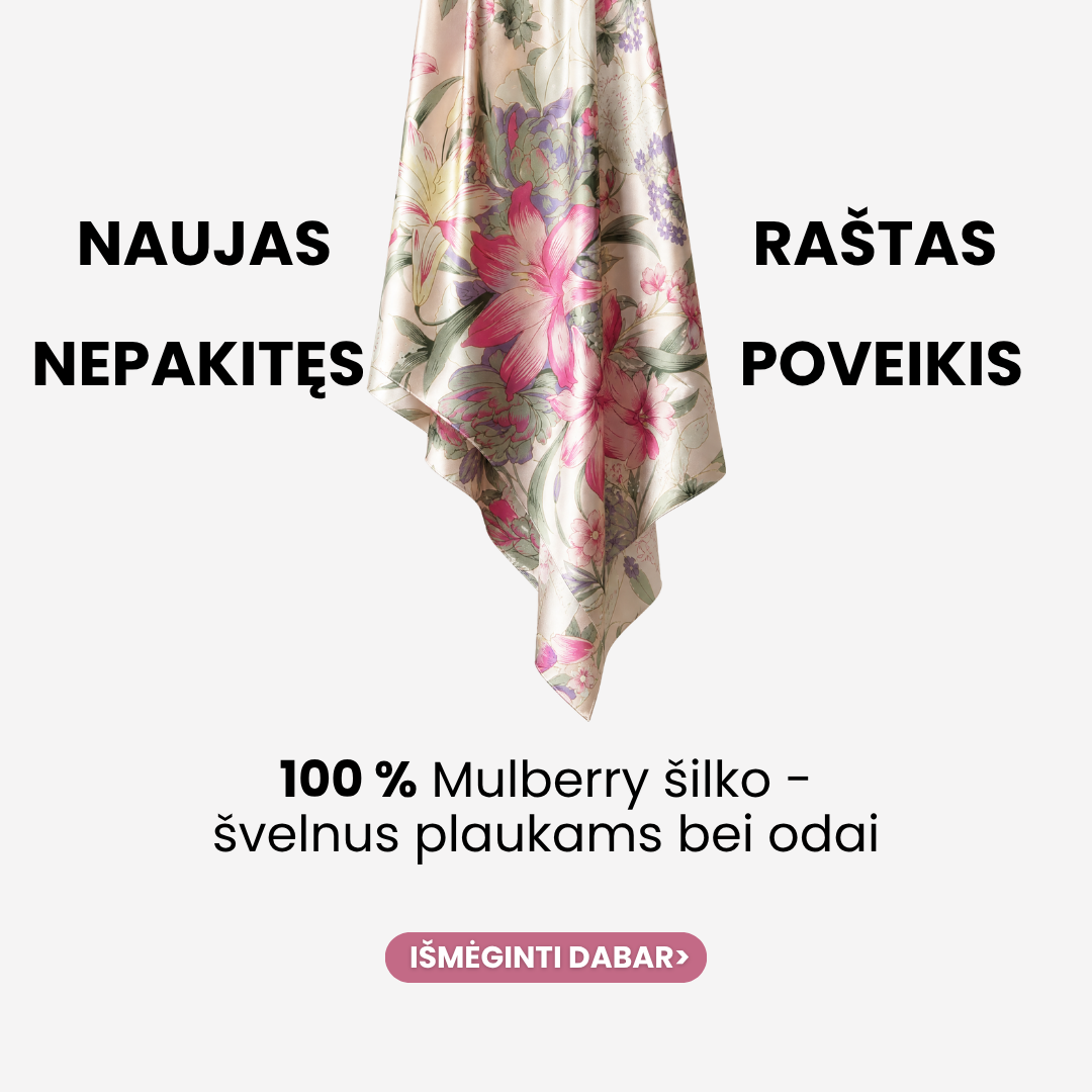 SilkEra Facebook ad: Raštuoti SILKERA užvalkalai, NAUJA kolekcija jau čia