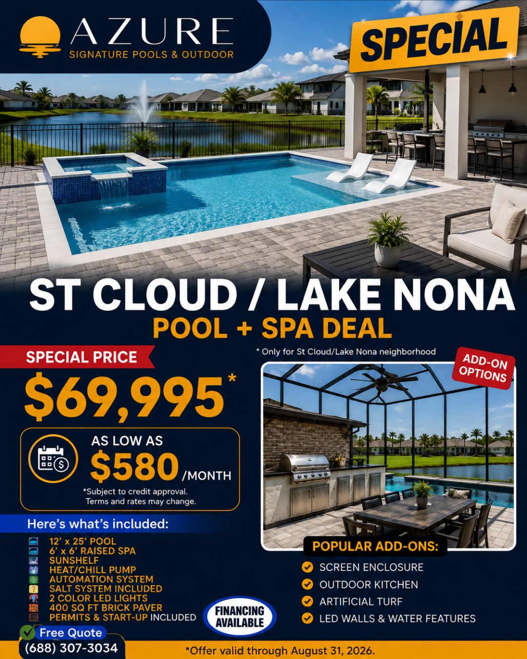 Azure Signature Concepts Facebook ad: Free Consultation