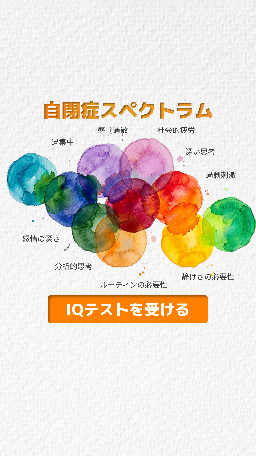 International IQ test Facebook ad