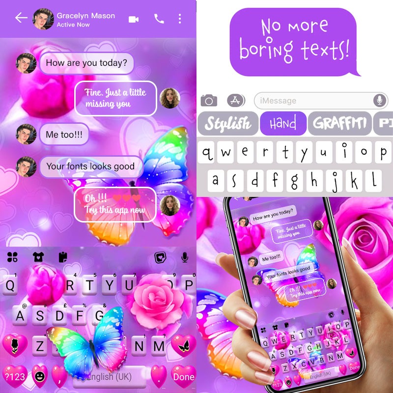 Glitter Wallpaper Theme Facebook ad: Glitter Wallpaper: Theme, Icon